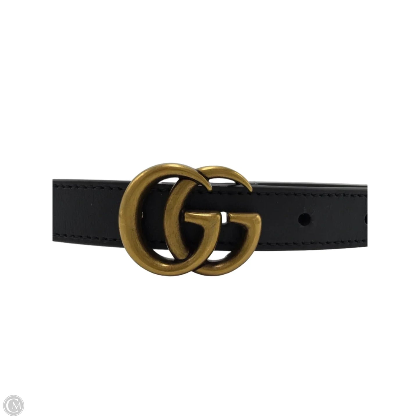 Gucci GG Marmont Thin Luxury Belt, Size XS (28/70)