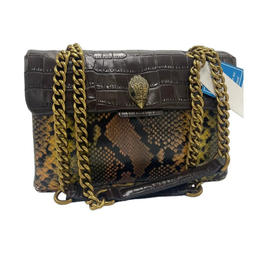 Kurt Geiger Kensington Croc & Python Designer Handbag