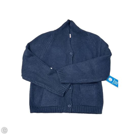 New! Sweater Cardigan By Pink Pineapple In Navy, Size: Xs