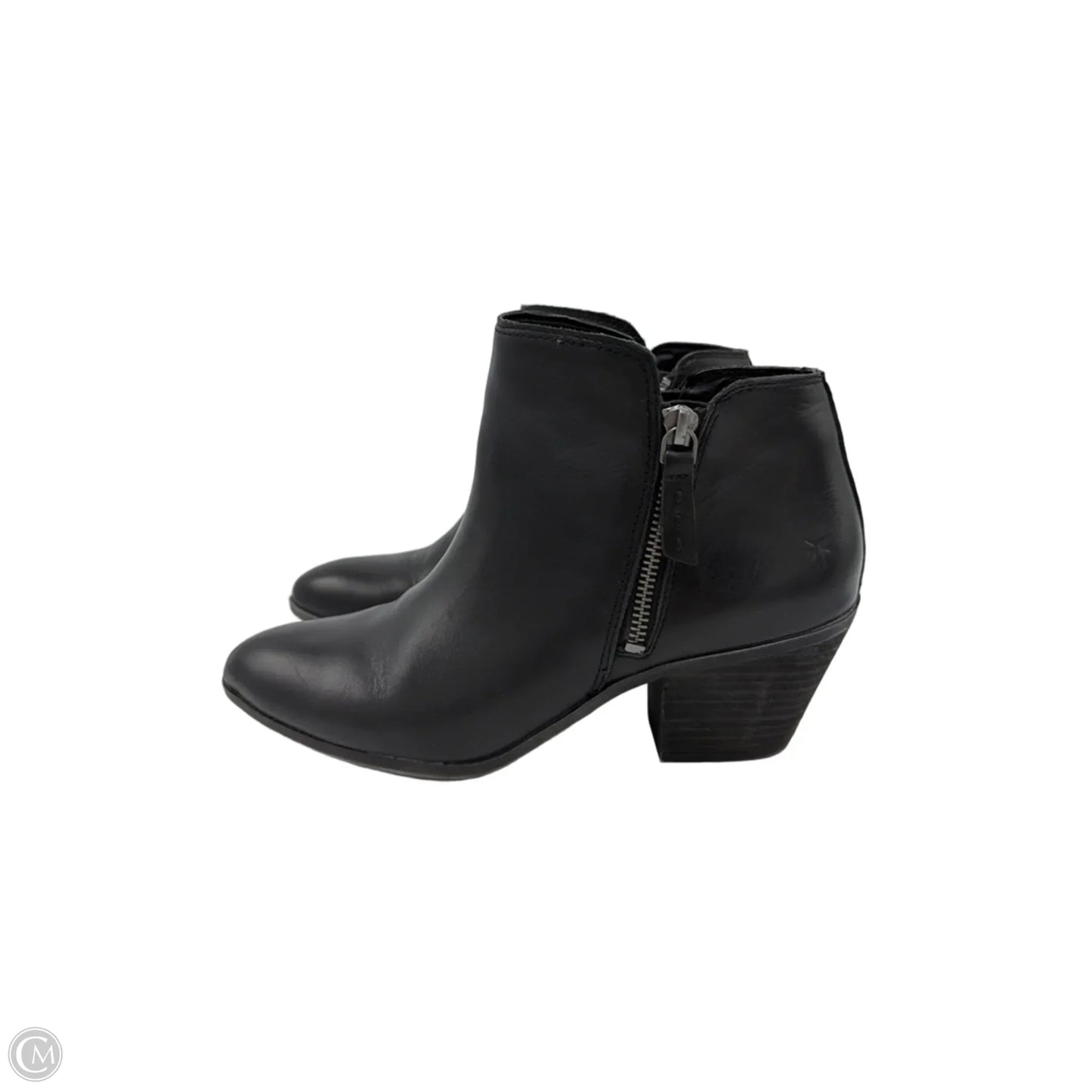 Boots Designer By Frye In Black, Size: 9