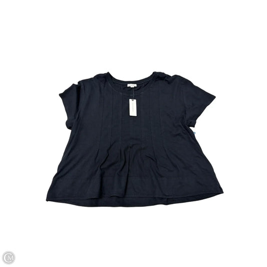 New! Top Short Sleeve By Pilcro In Black, Size: M