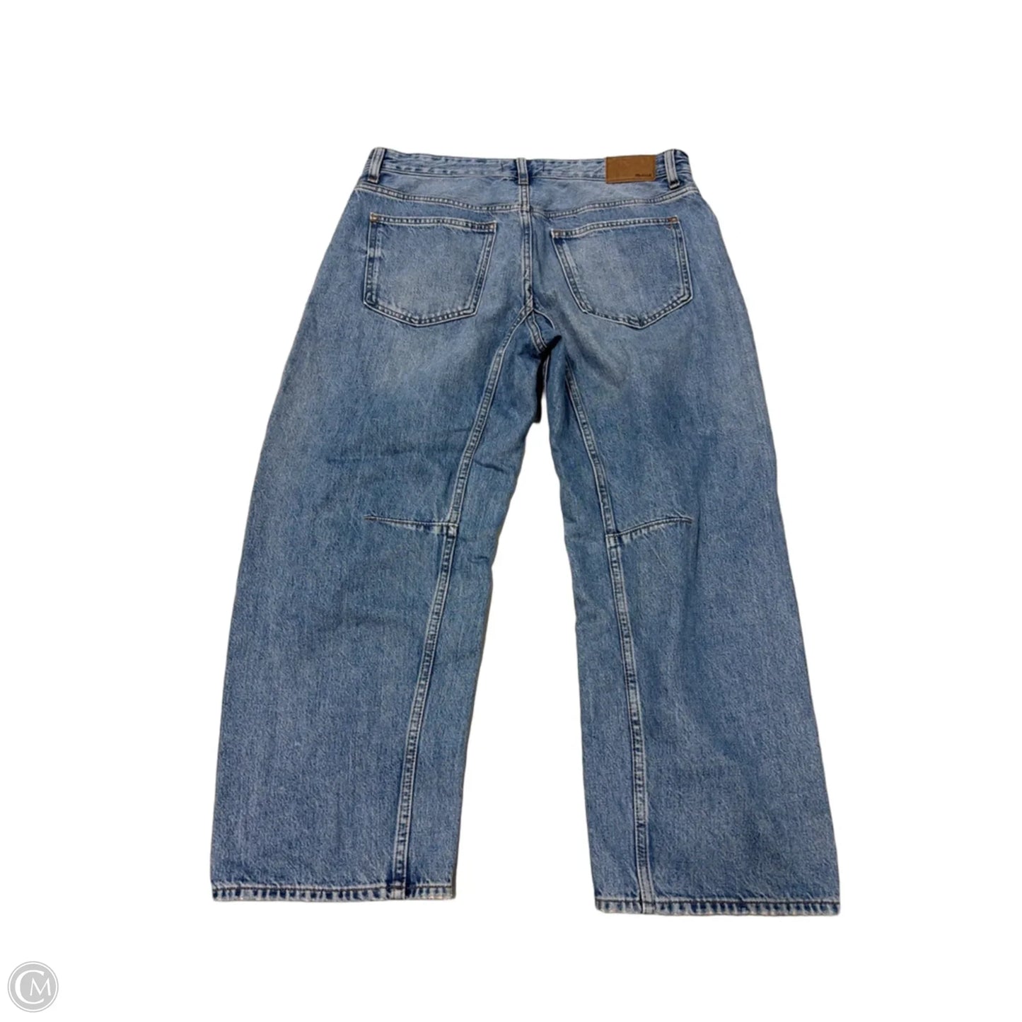 Jeans Wide Leg By Madewell In Blue, Size: 8p