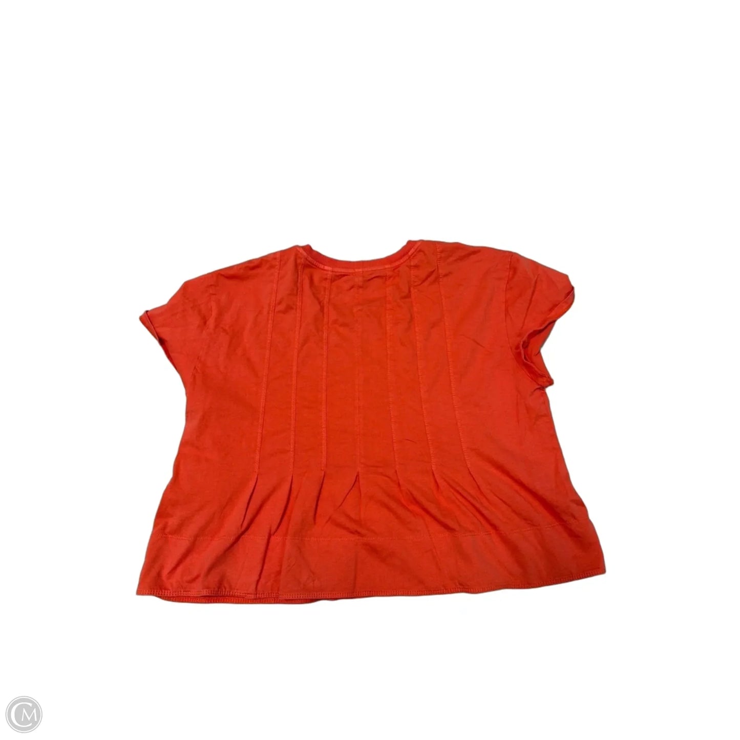 Top Short Sleeve By Pilcro In Orange, Size: M