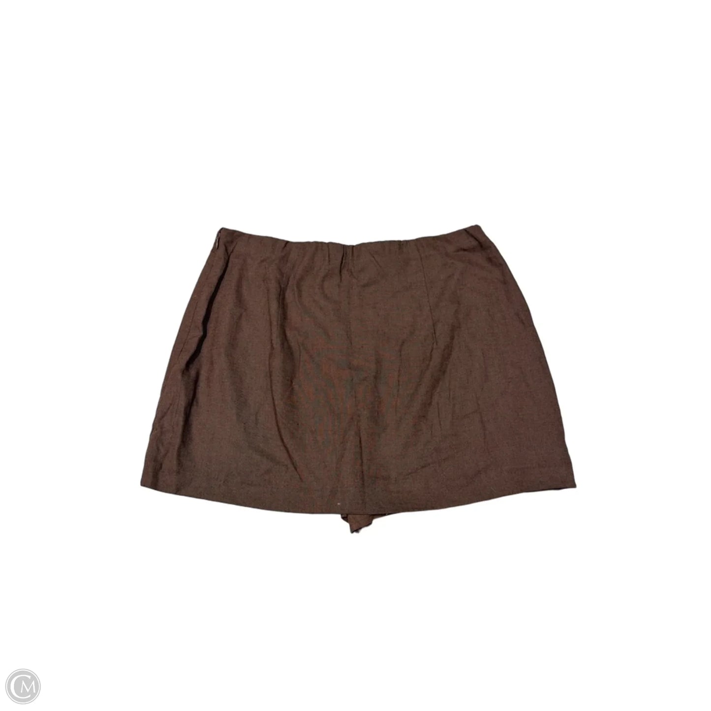 Skort By Abercrombie And Fitch In Brown, Size: L