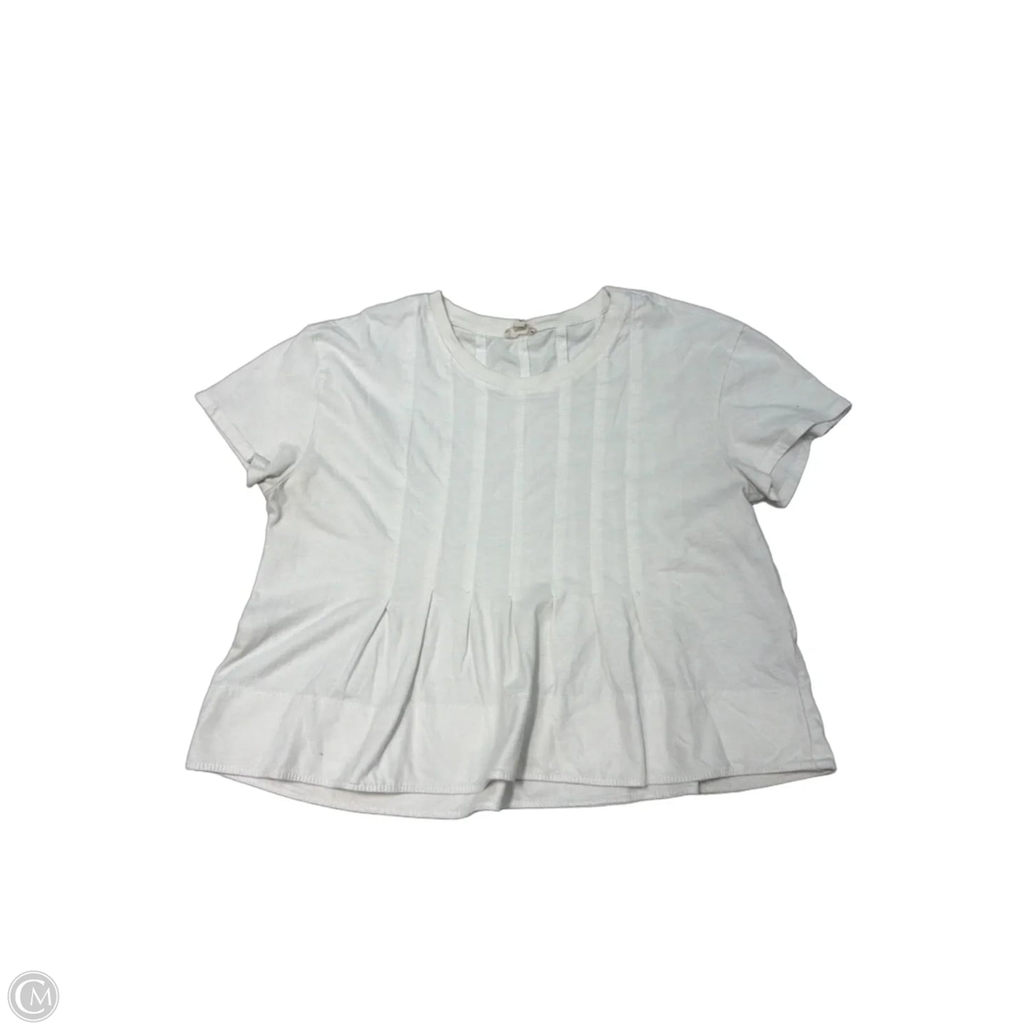 Top Short Sleeve By Pilcro In White, Size: M