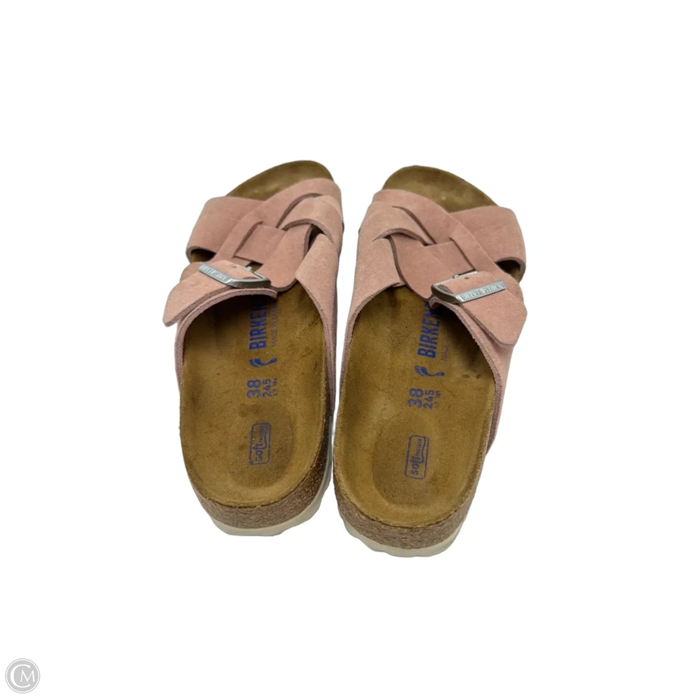 Sandals Designer By Birkenstock In Pink, Size: 7