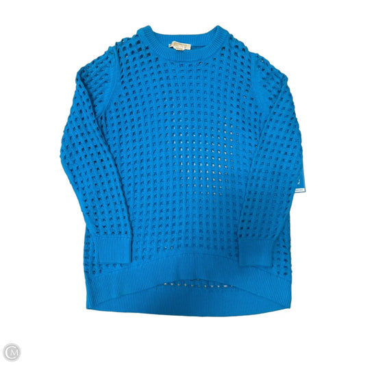 Sweater Designer By Michael Kors In Blue, Size: M