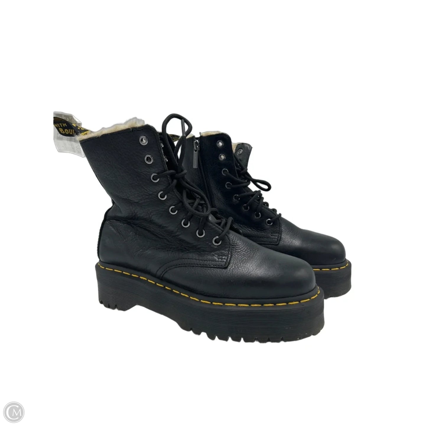 Boots Designer By Dr Martens In Black, Size: 8