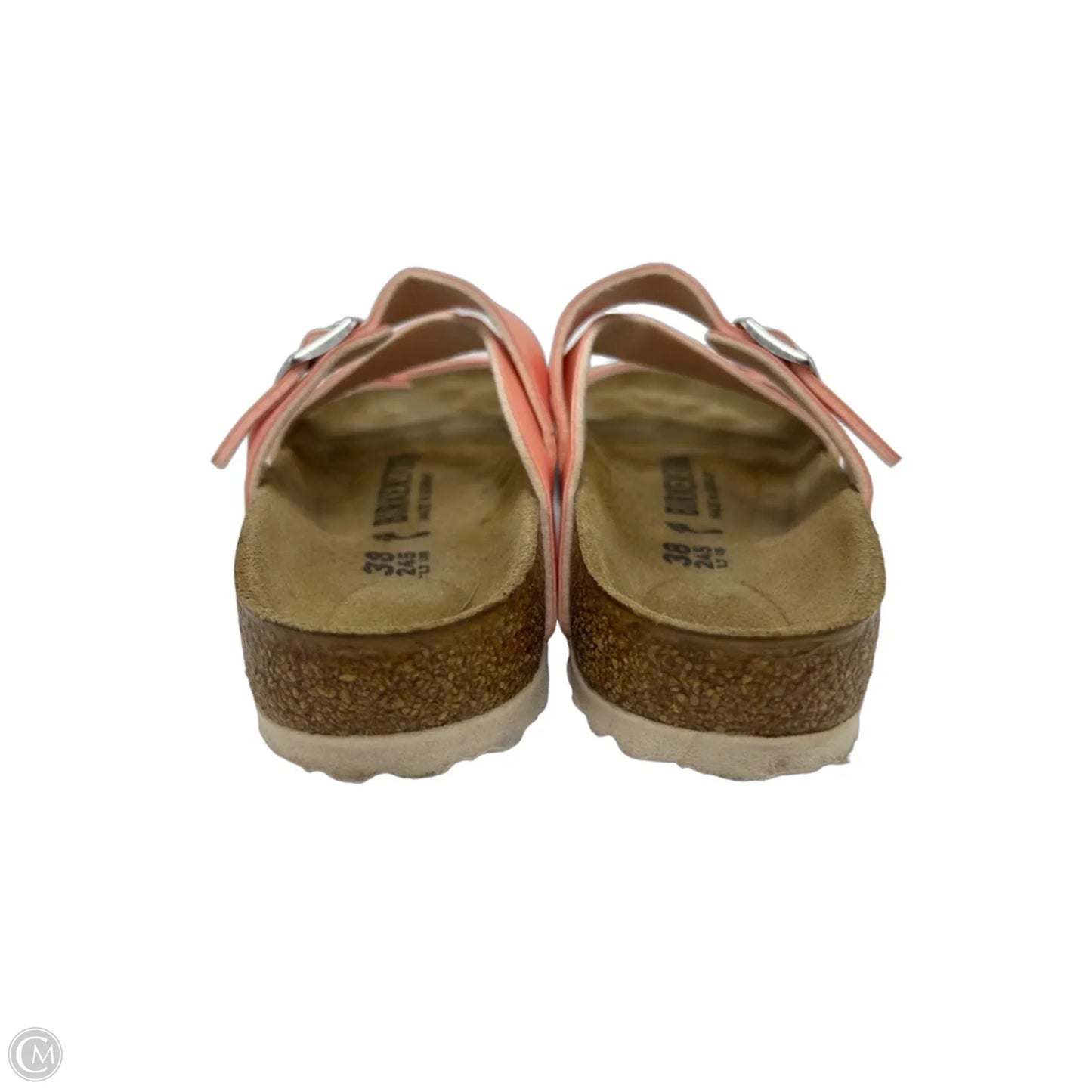 Sandals Designer By Birkenstock In Pink, Size: 7