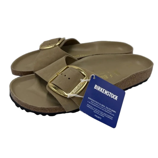 New! Sandals Designer By Birkenstock In Taupe, Size: 10