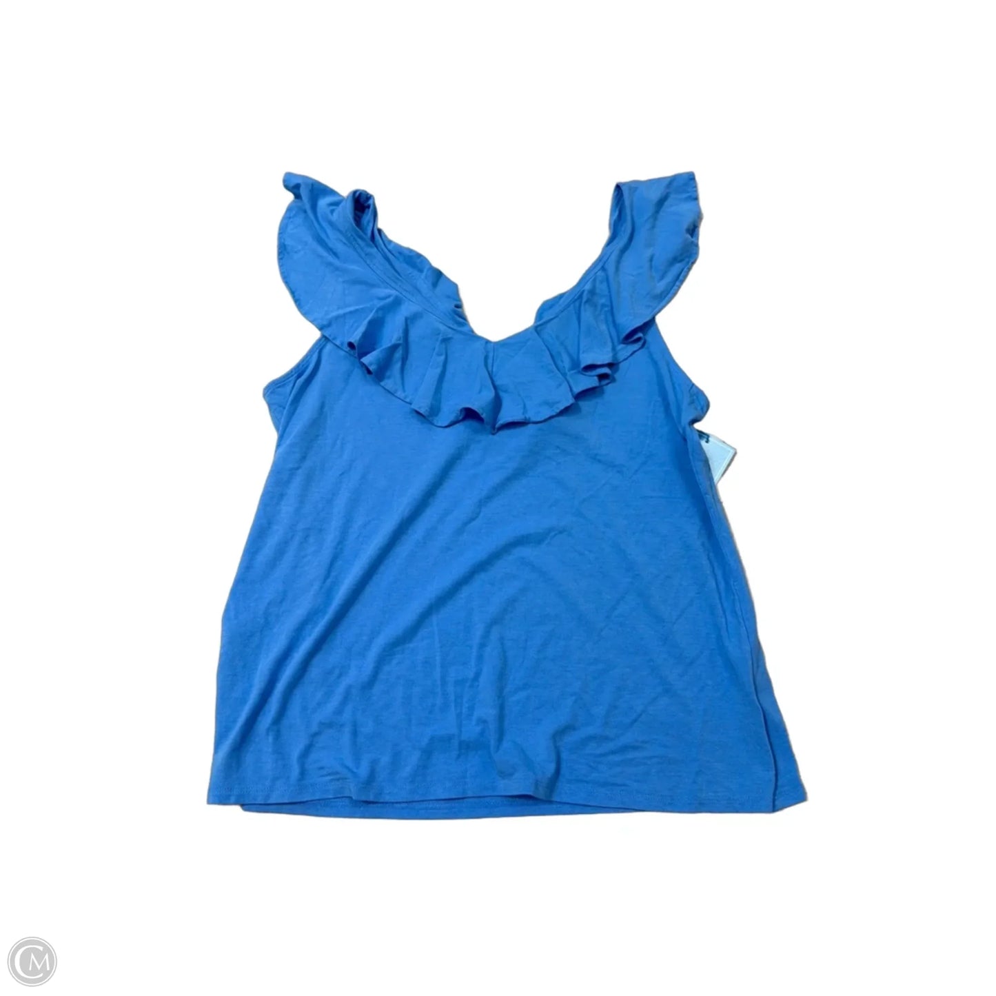 Top Sleeveless Designer By Lilly Pulitzer In Blue, Size: L