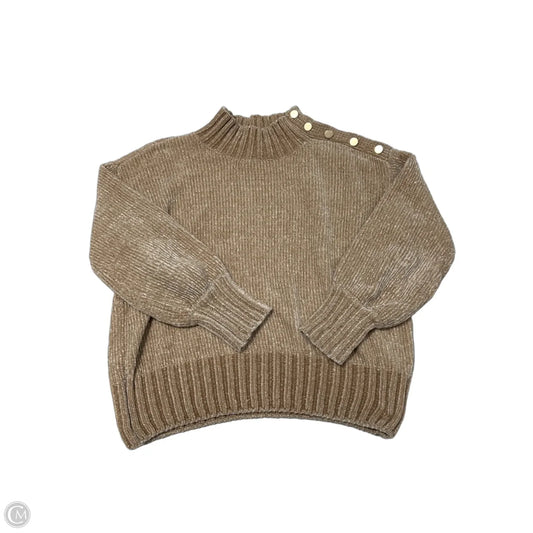 Sweater By Cynthia Rowley In Tan, Size: L