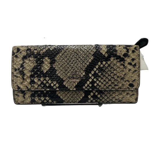 Wallet Designer By Coach Snakeskin