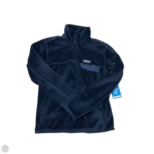 Sweatshirt Collar By Patagonia In Navy, Size: M