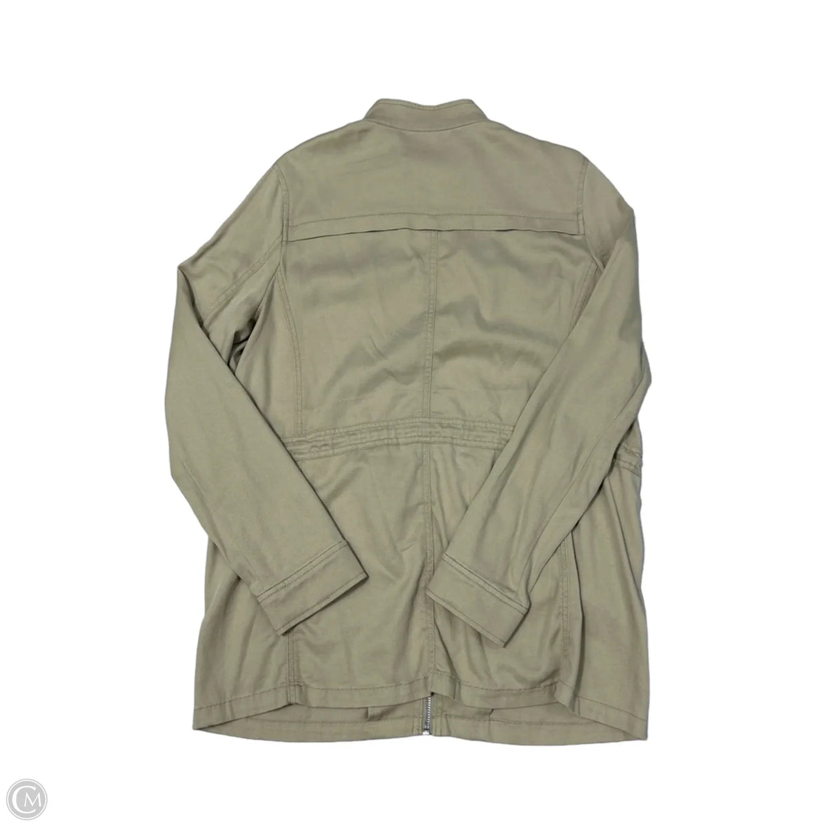 Jacket Denim By Express In Tan, Size: M