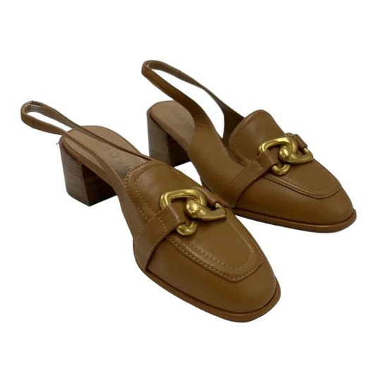 Shoes Heels Block By Aerosoles In Tan, Size: 9.5