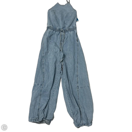 Abercrombie & Fitch Blue Denim Jumpsuit, Size S