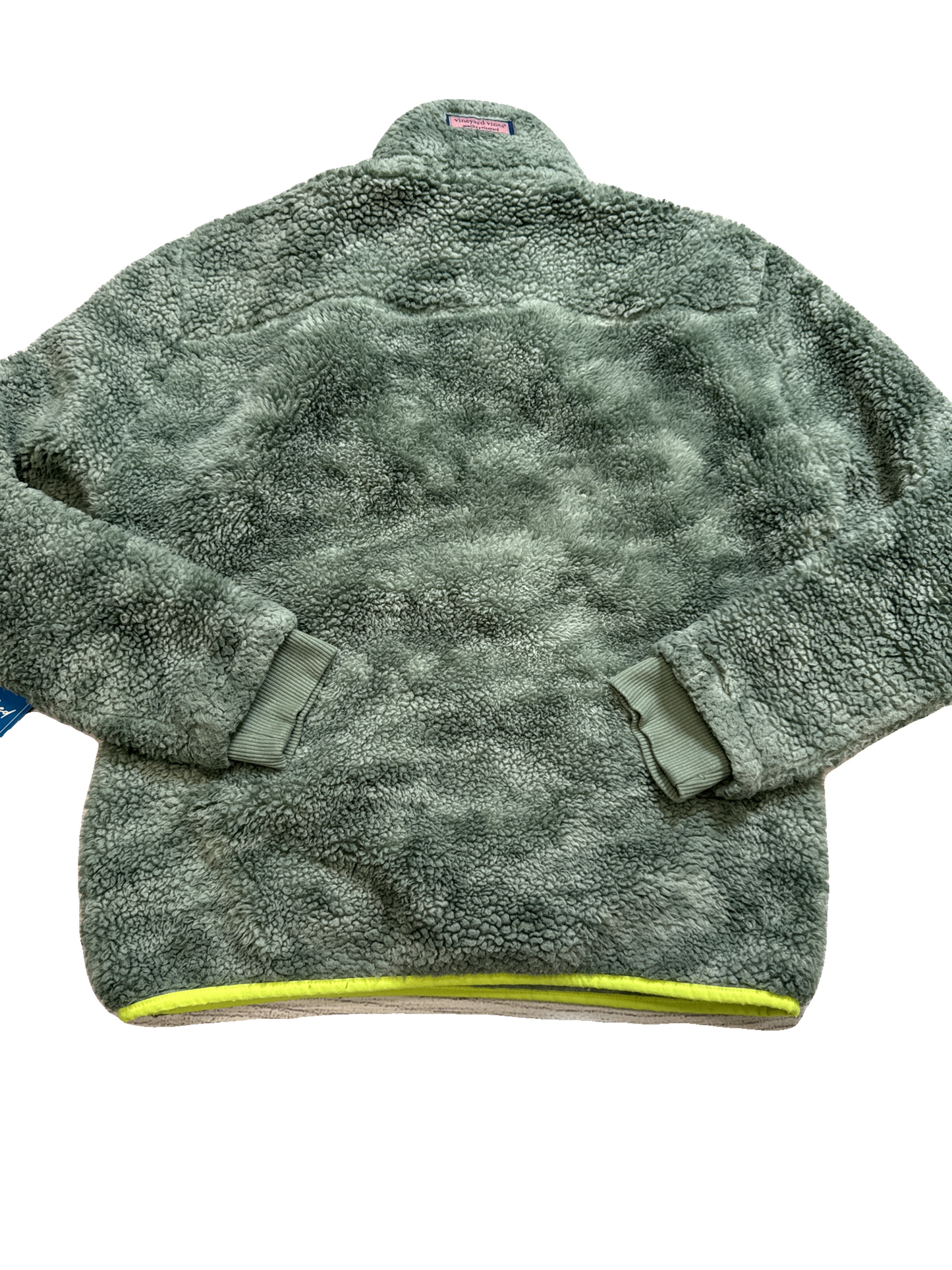 Jacket Fleece By Vineyard Vines In Green, Size: Xs