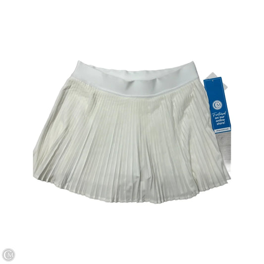 Athletic Skirt By Lululemon In White, Size: 6