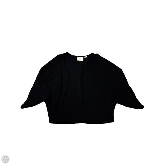 Top Short Sleeve By Maeve In Black, Size: M