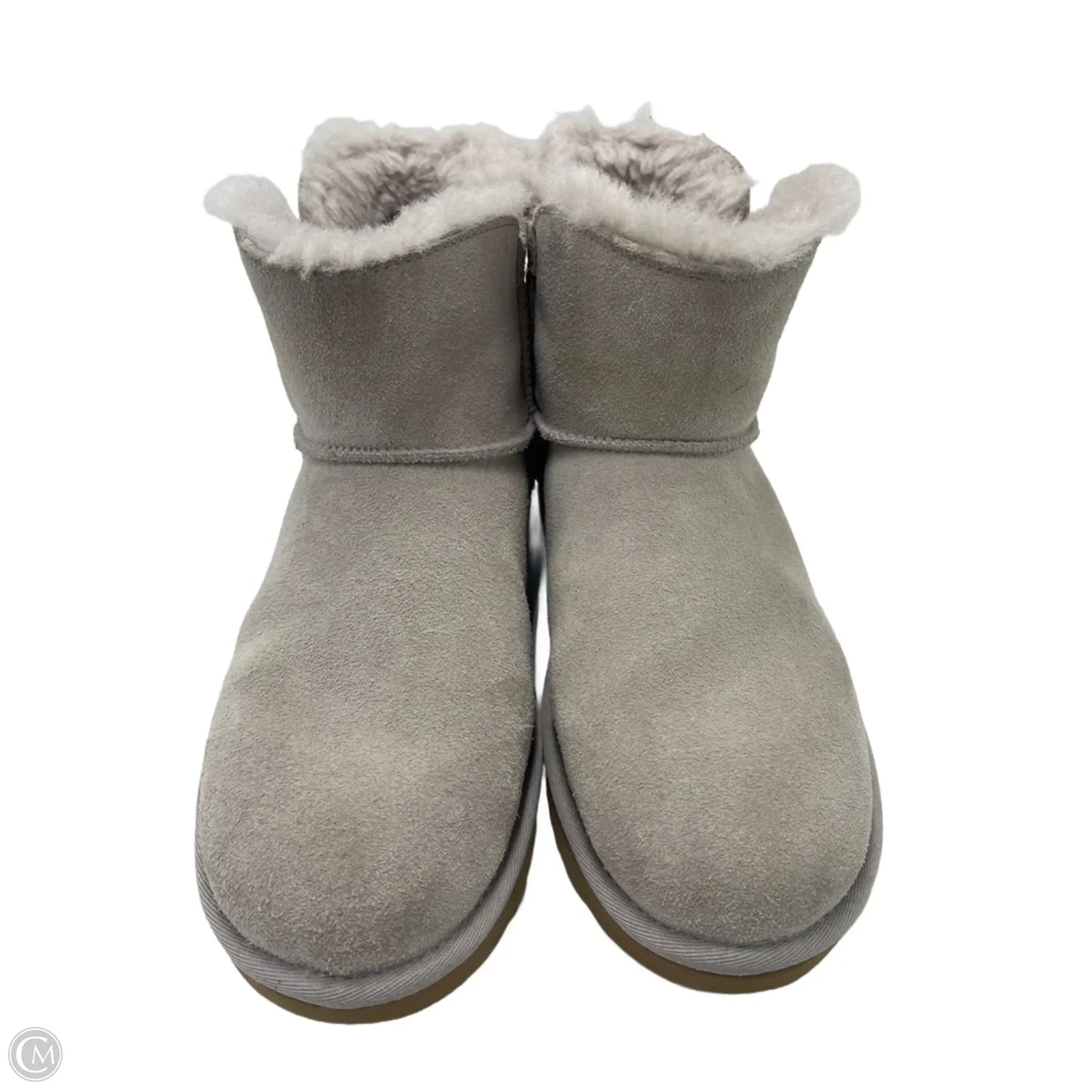 Boots Designer By Ugg In Grey, Size: 8