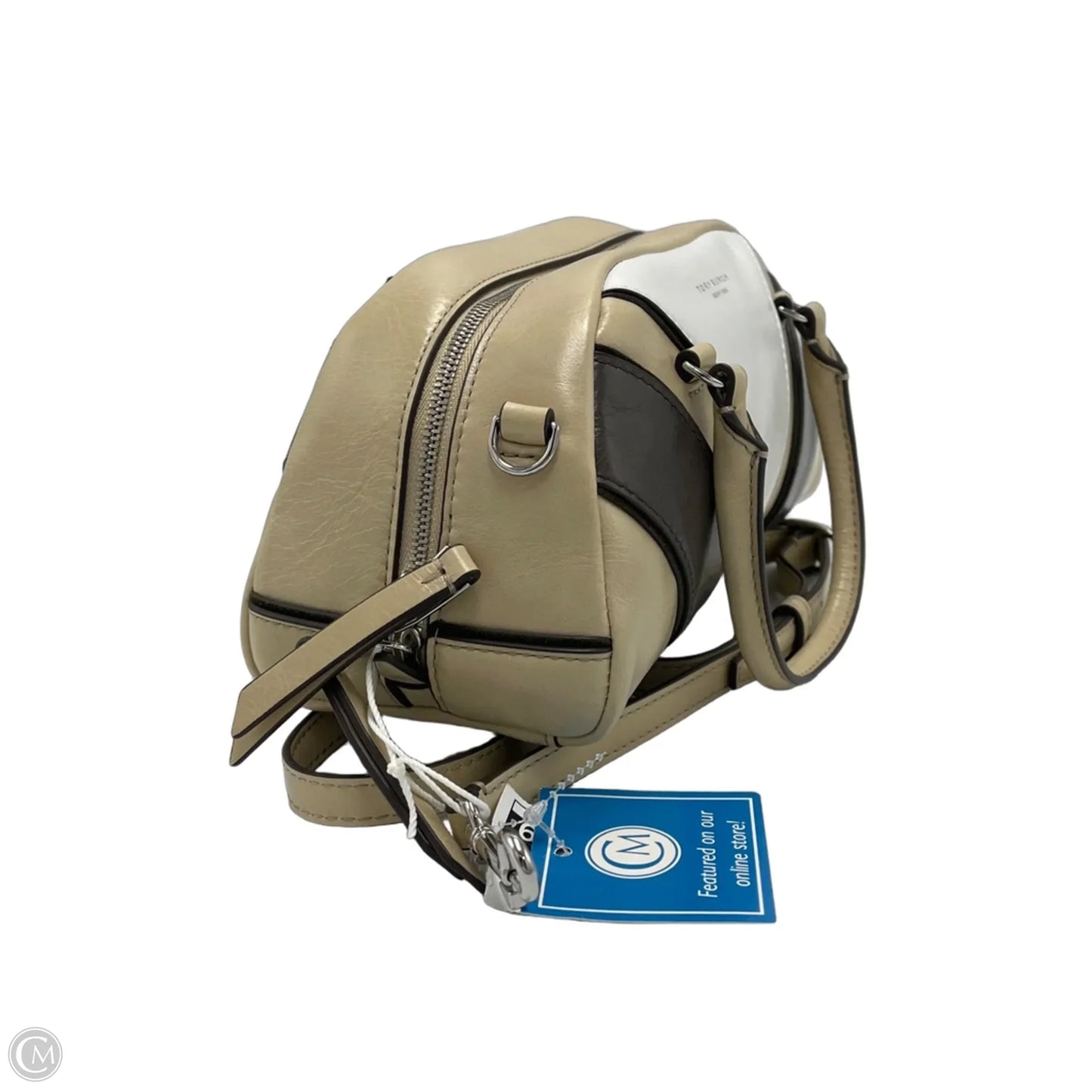 New! Tory Burch Moto Bowler Designer Handbag