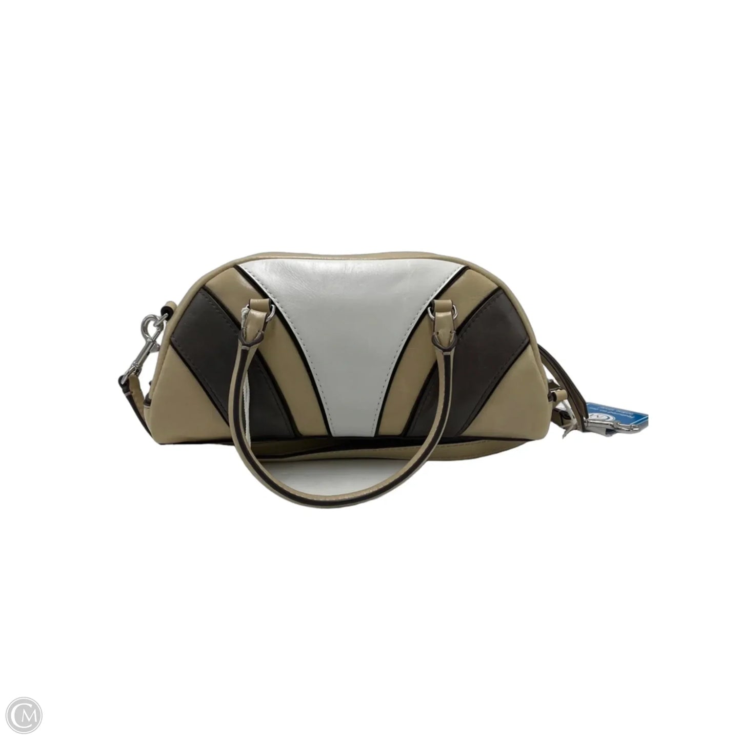 New! Tory Burch Moto Bowler Designer Handbag