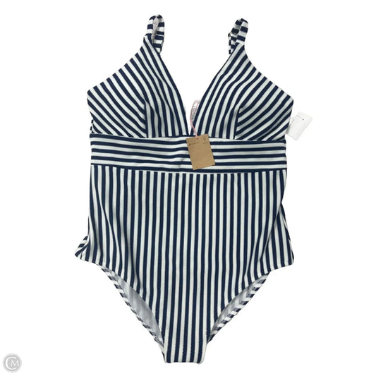 Swimsuit By Boden In Striped Pattern, Size: Xl