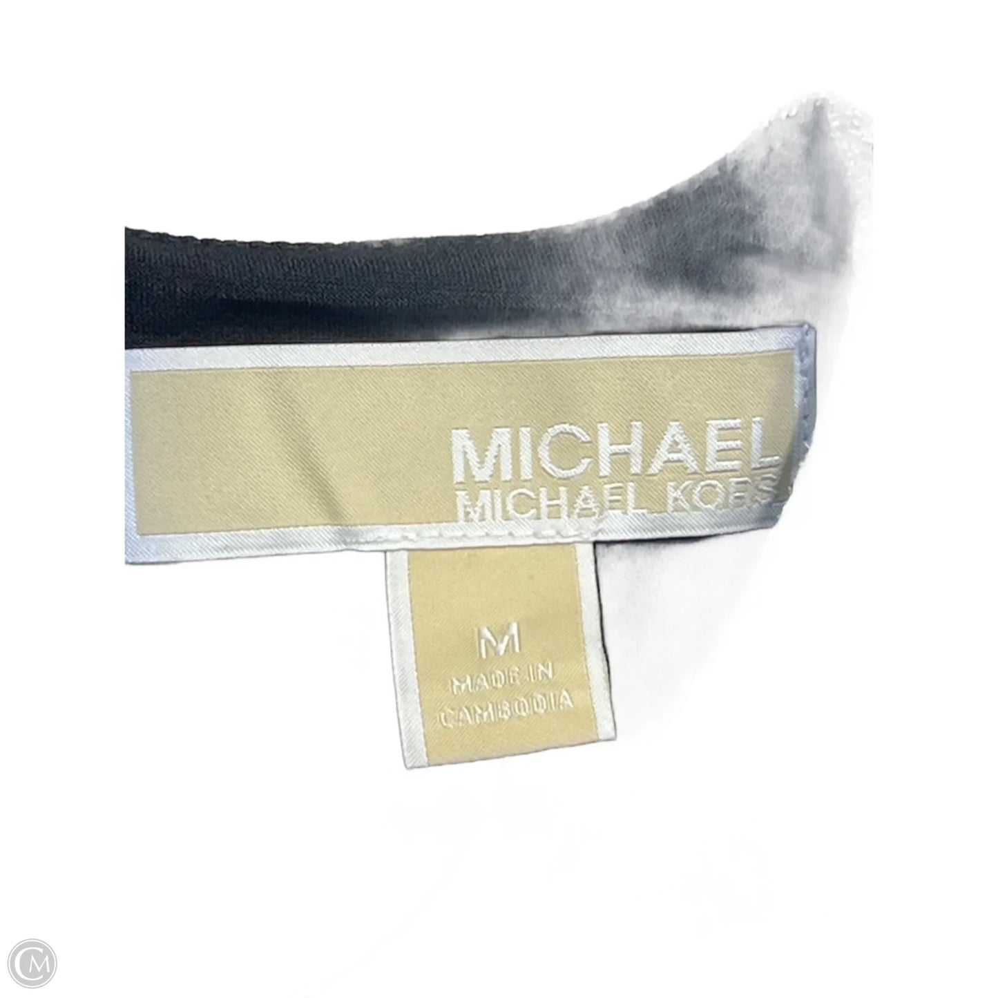 Dress Party Short By Michael By Michael Kors In Silver, Size: M