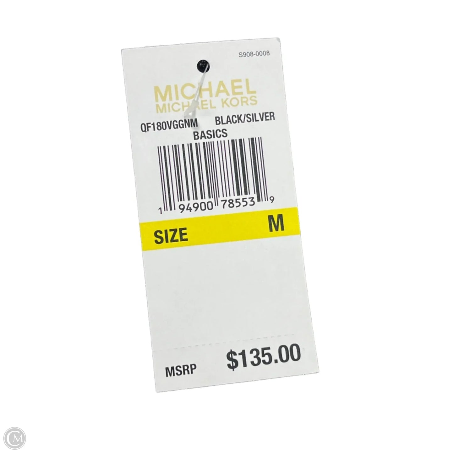 Dress Party Short By Michael By Michael Kors In Silver, Size: M