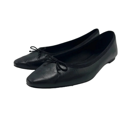 Shoes Flats By Veronica Beard In Black, Size: 8