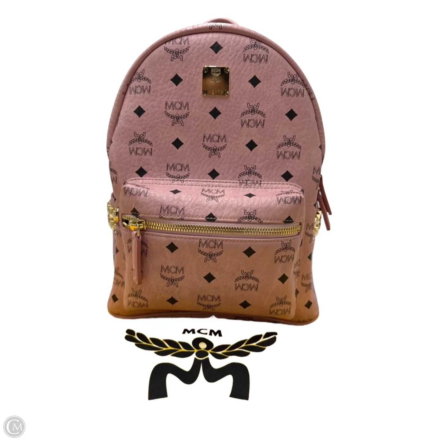 MCM Visetos Stark Side Studs Luxury Handbag / Backpack