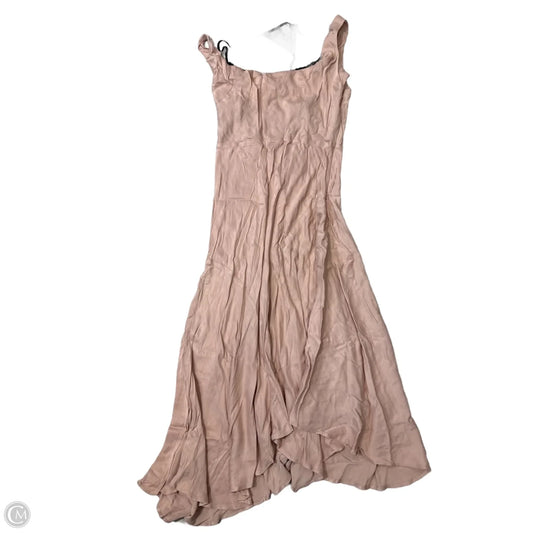New! Dress Party Long By Anthropologie In Pink, Size: L