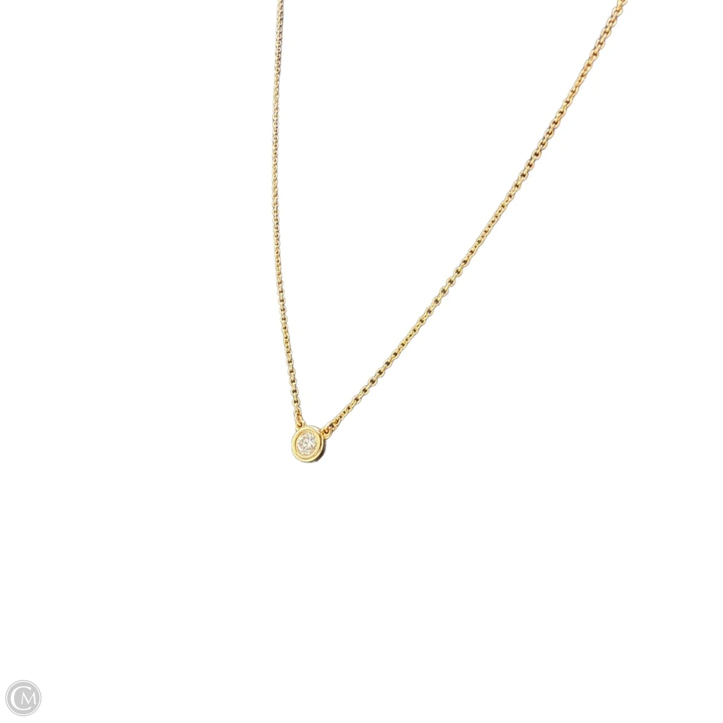 Tiffany & Company Elsa Peretti 18K w/ Diamond Luxury Necklace