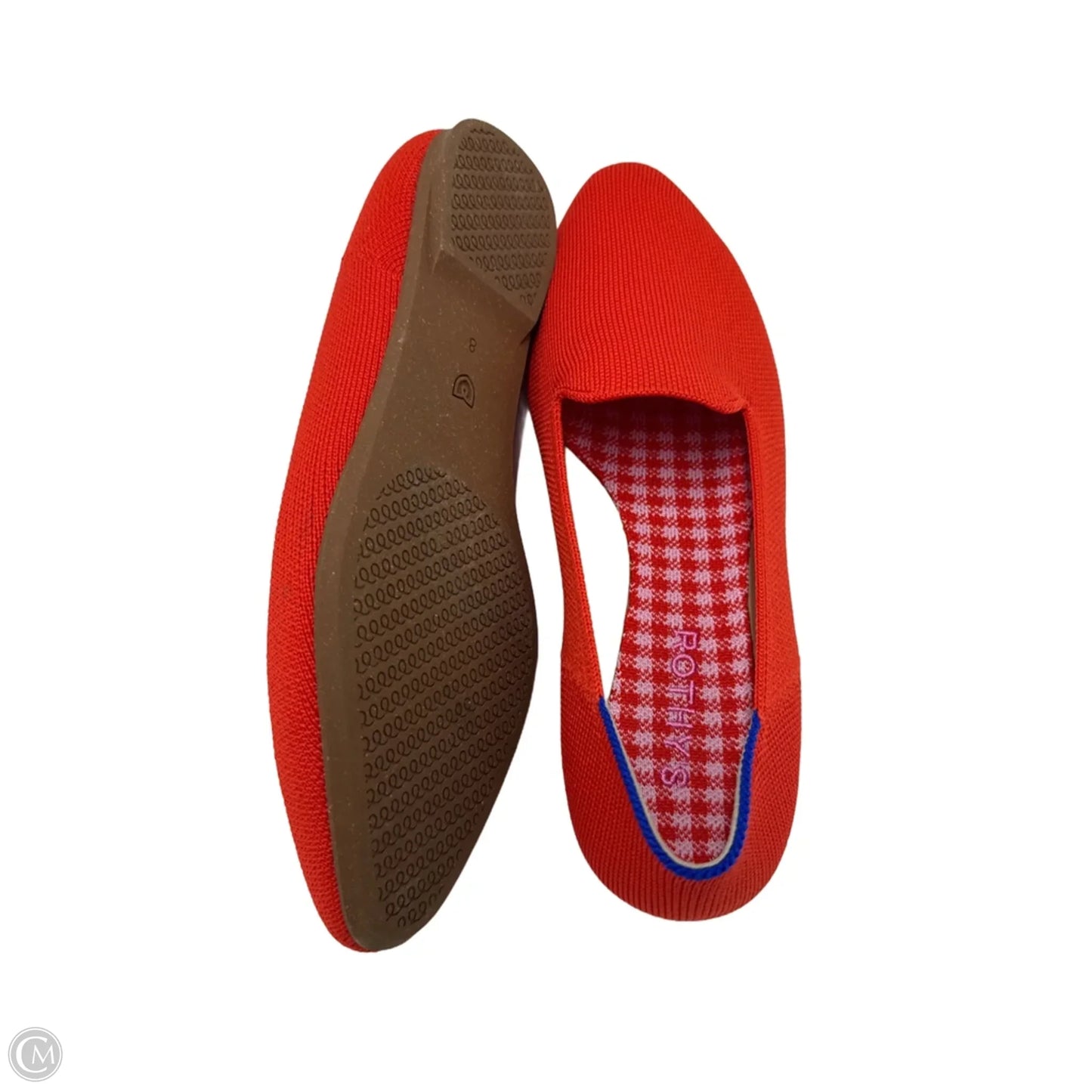 Shoes Designer By Rothys In Orange, Size: 8