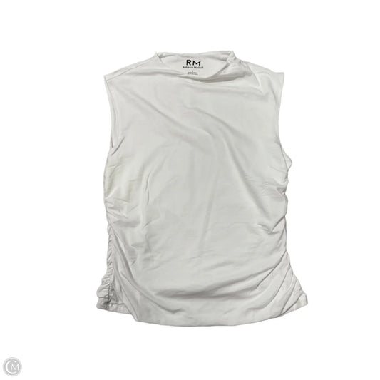New! Top Sleeveless Designer By Rebecca Minkoff In White, Size: L
