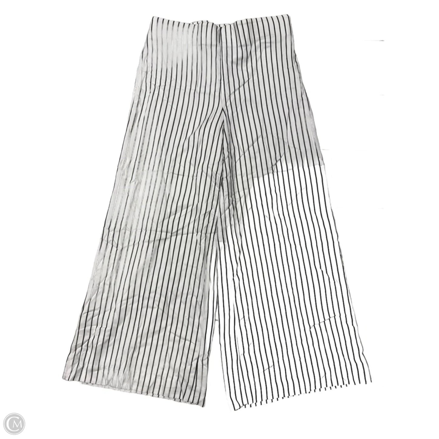 New! Pants Wide Leg By Ann Taylor In Striped Pattern, Size: 12