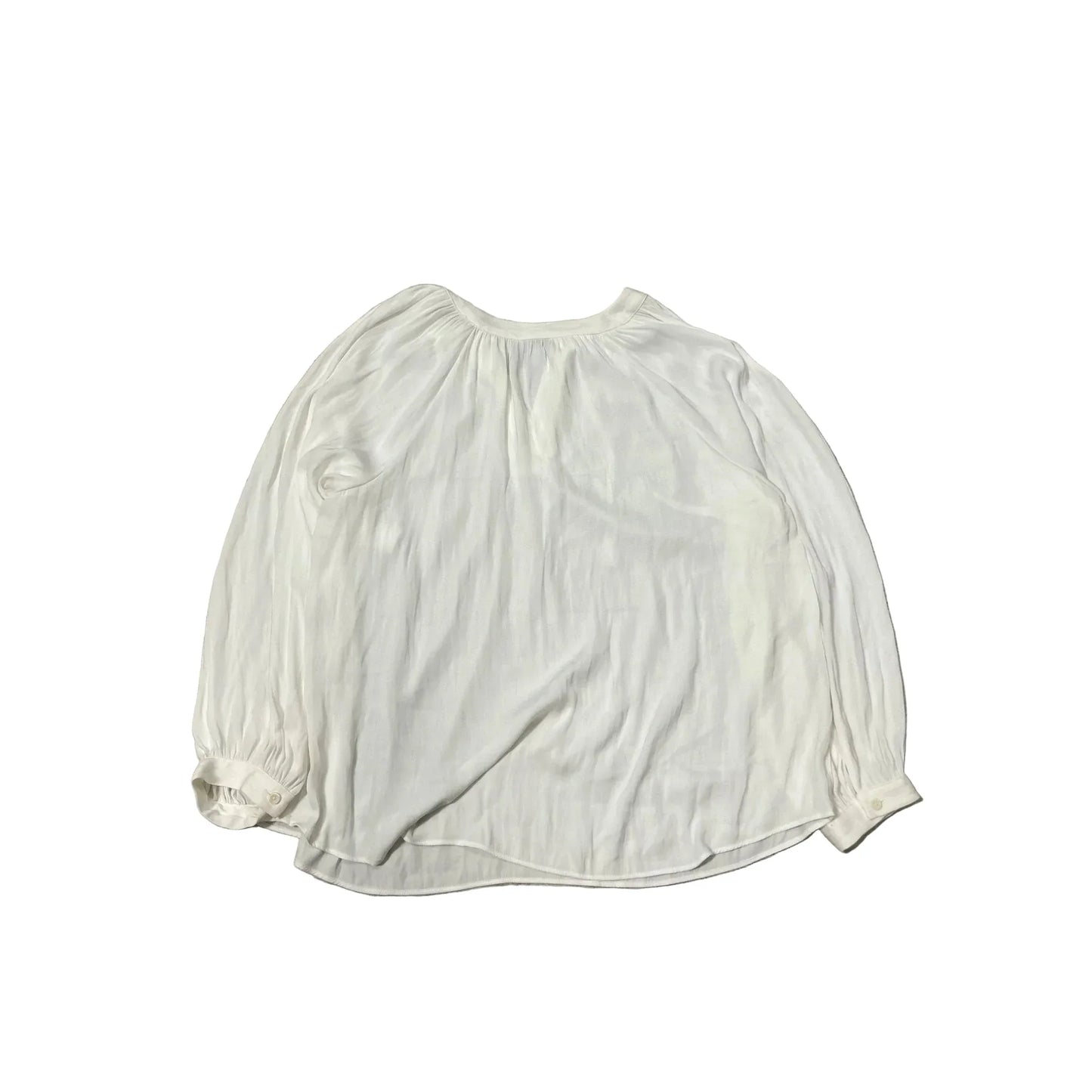 Top Long Sleeve By Nine West In White, Size: 1x