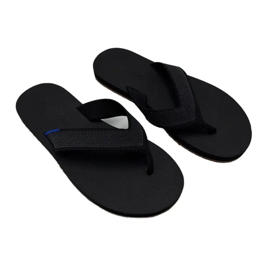 Like New! Sandals Designer By Rothys In Black, Size: 8.5 (39.5)