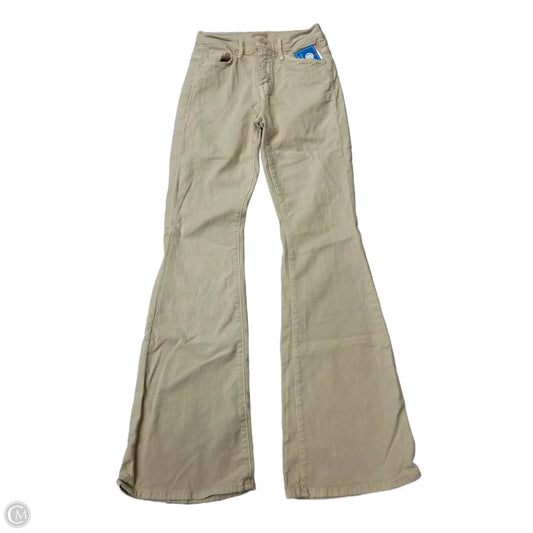Jeans Designer By Mother In Tan, Size: 0