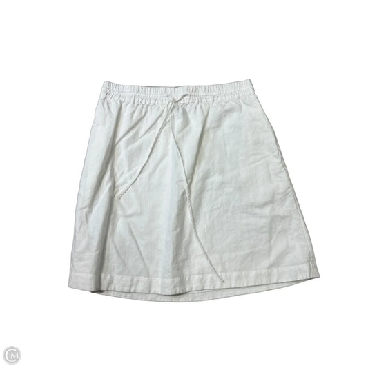 Skirt Midi By Talbots In White, Size: M