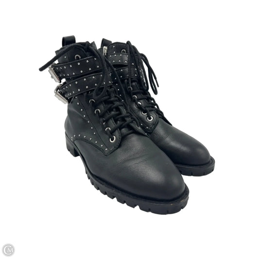 Boots Designer By Rebecca Minkoff In Black, Size: 9.5