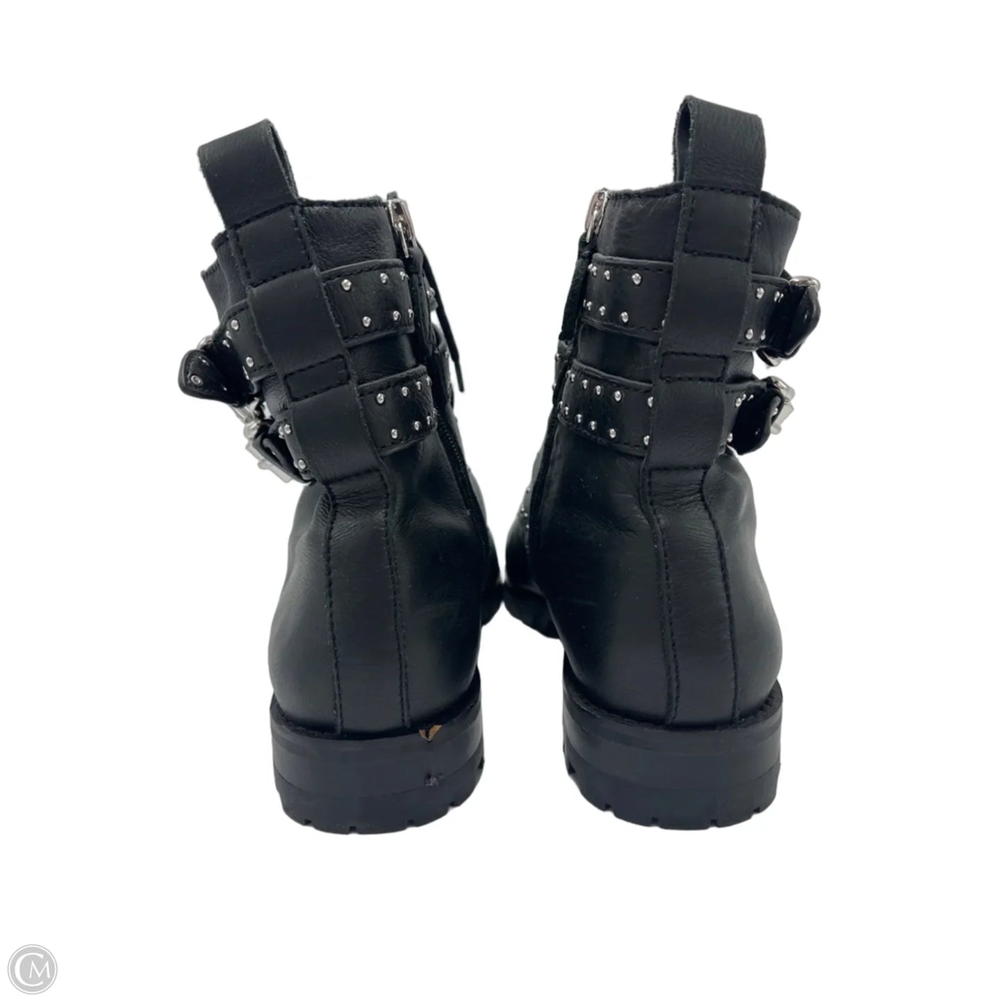 Boots Designer By Rebecca Minkoff In Black, Size: 9.5