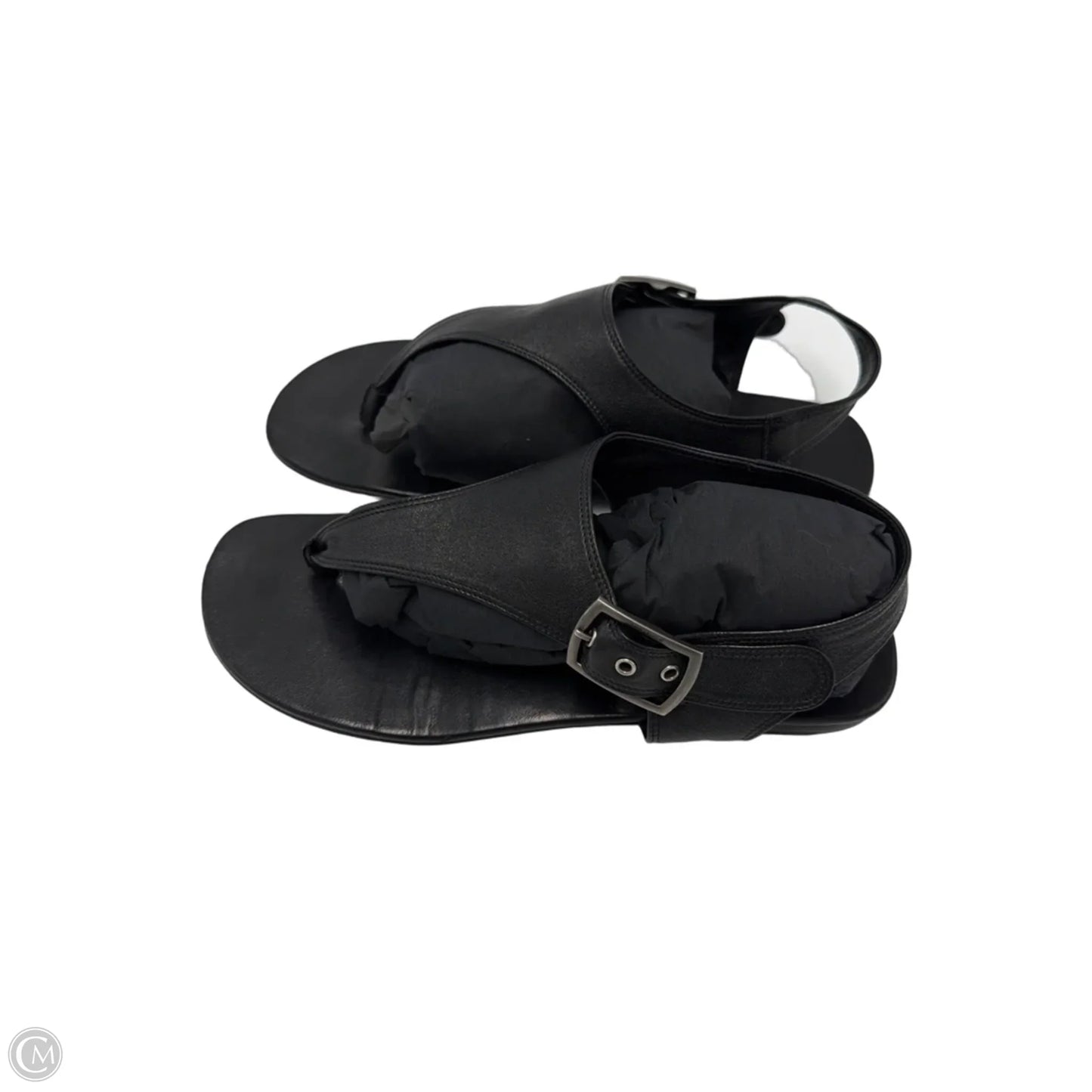 Yves Saint Laurent Mojave Luxury Sandals  In Black, Size: 7 (37)