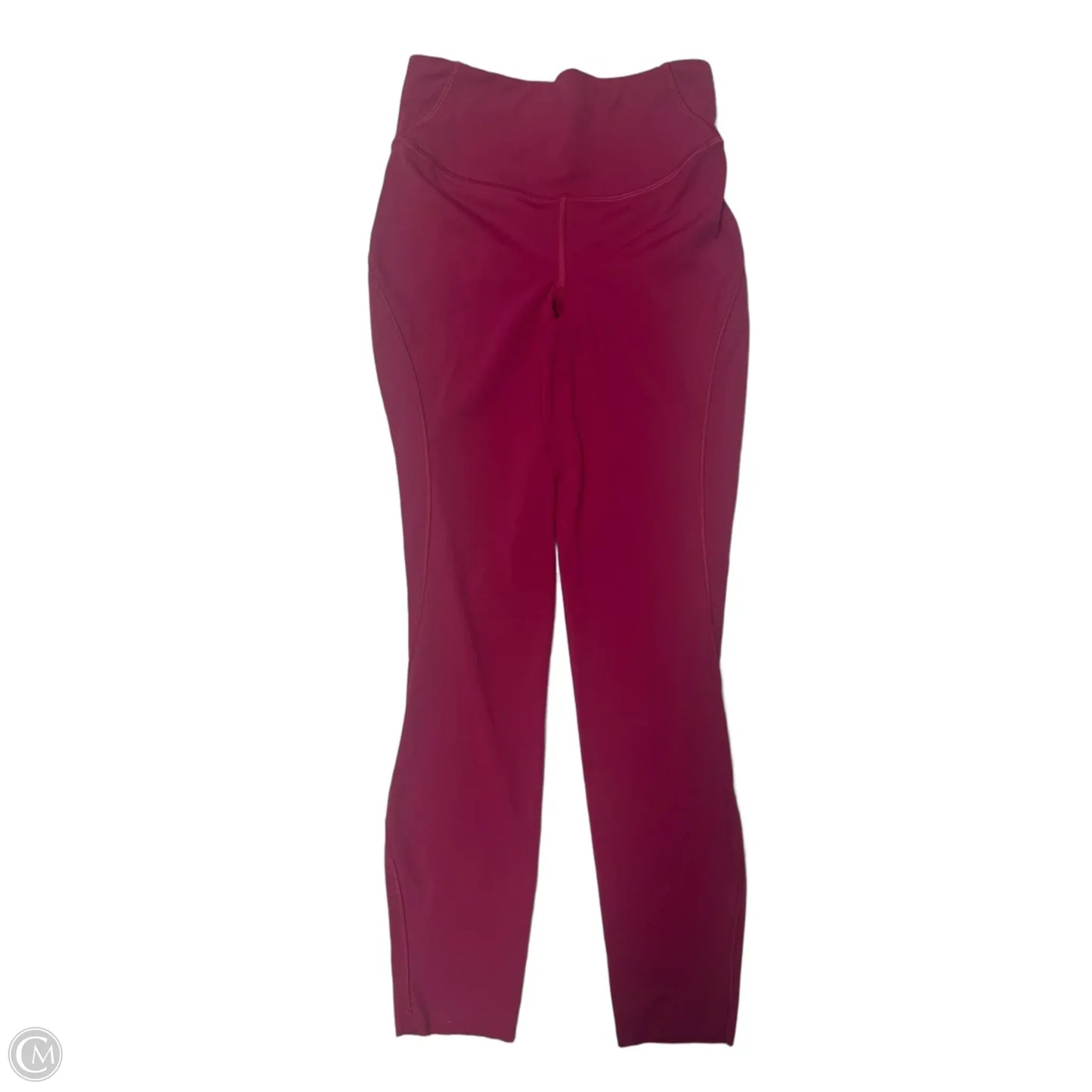 Athletic Leggings By Lululemon In Red, Size: 4