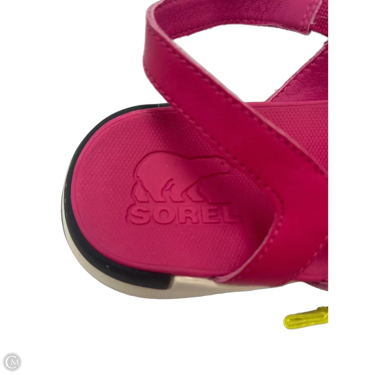 Sandals Designer By Sorel In Pink, Size: 9.5