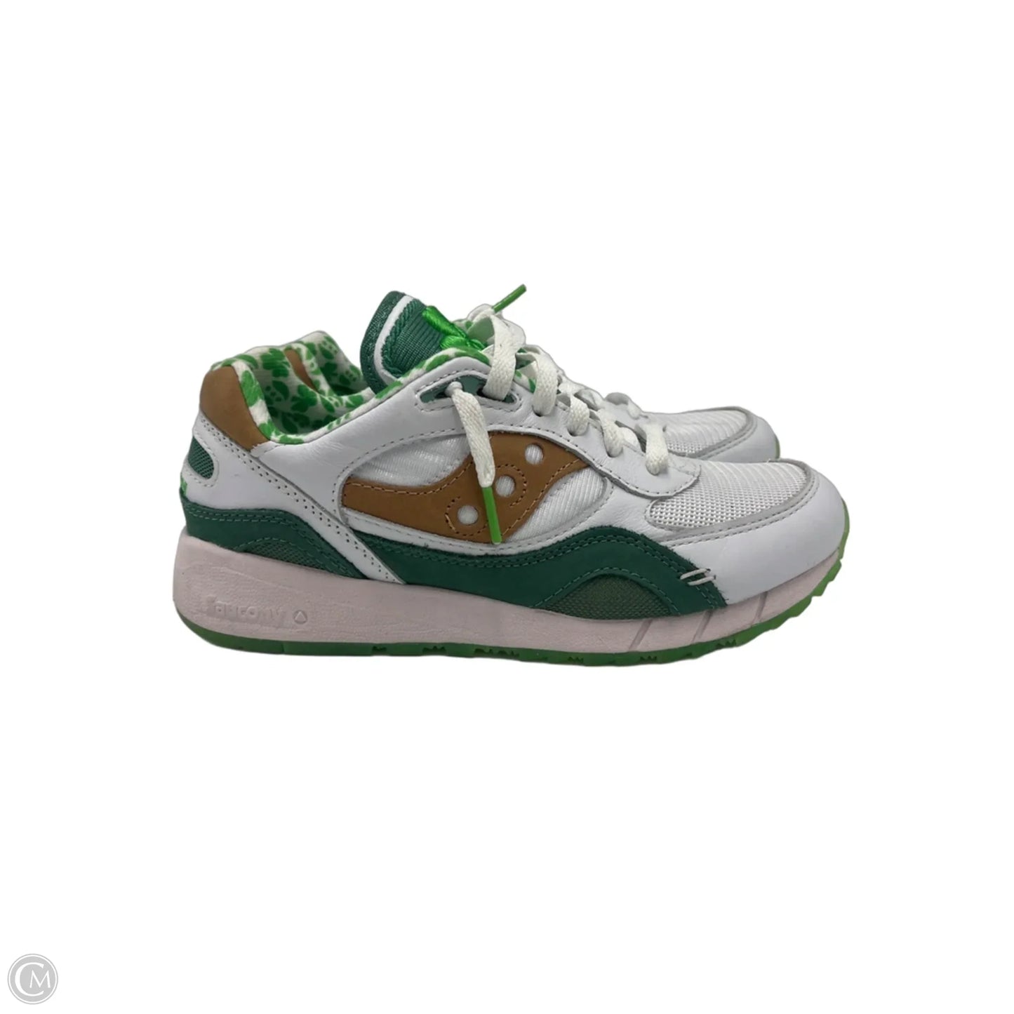 Shoes Sneakers By Saucony In Green & White, Size: 10 (41)
