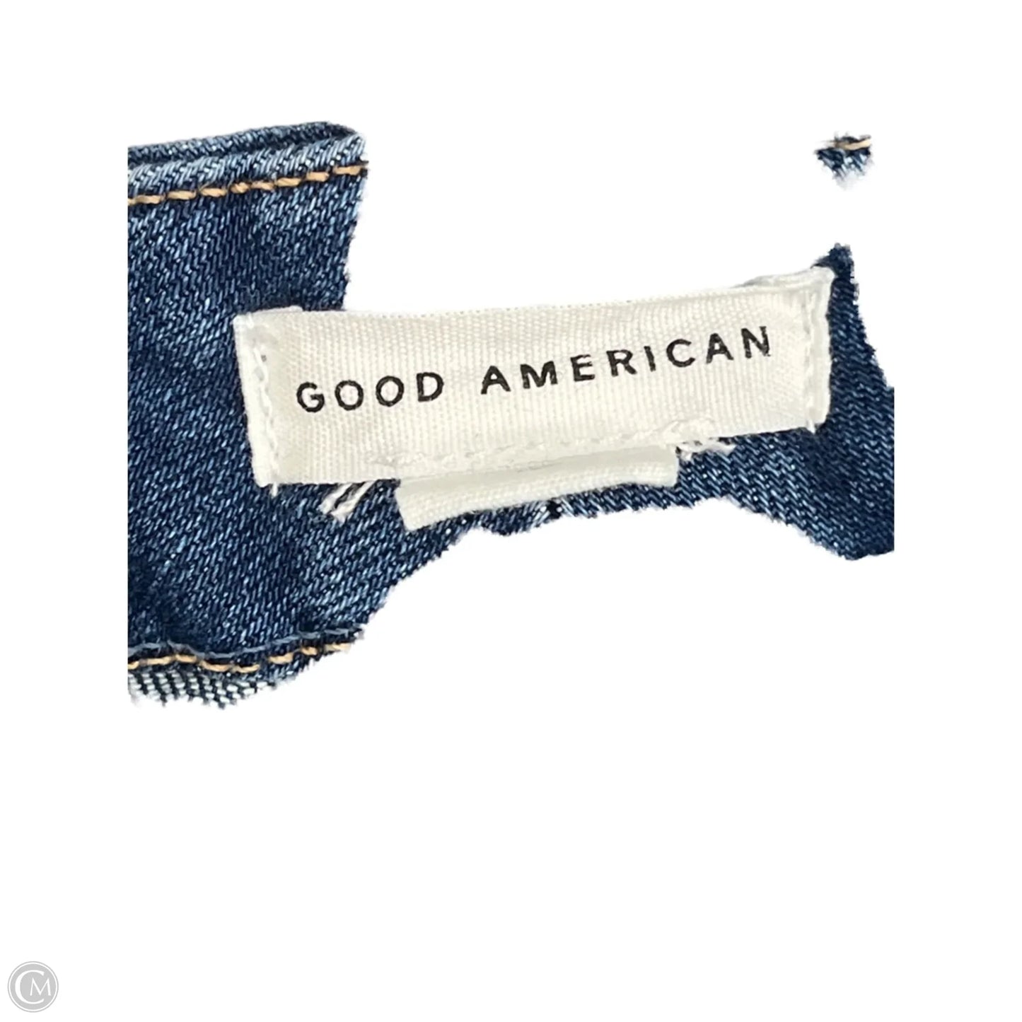 Jeans Wide Leg By Good American In Blue Denim, Size: 18