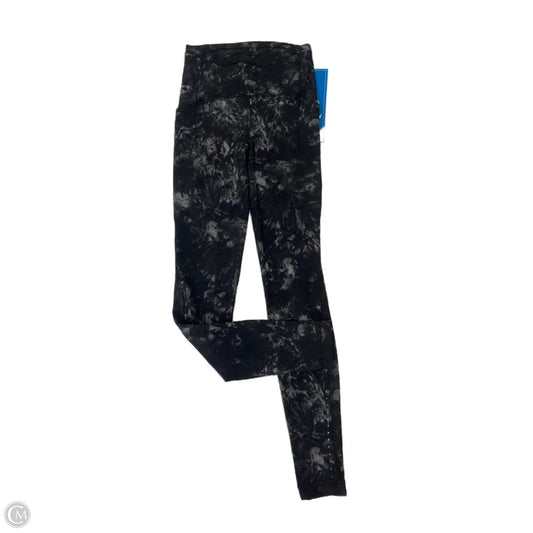 Athletic Leggings By Lululemon In Black, Size: 0