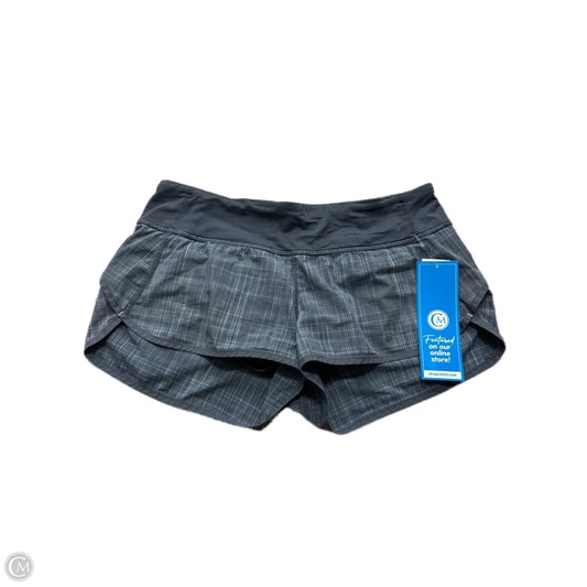 Athletic Shorts By Lululemon In Grey, Size: 6